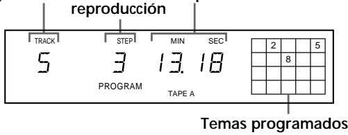 SONY CDP-XE330 - Creación de un programa con el reproductor - 3