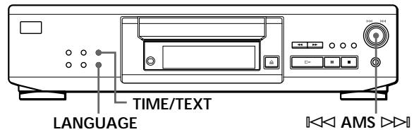 SONY CDP-XE330 - Using the Display - 1