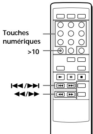 SONY CDP-XE530 - Localisation d'un passage spécifique ou d'un endroit particulier sur une plage - 3