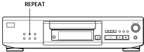 SONY CDP-XE530 - Reproduccion repetida de temas - 1