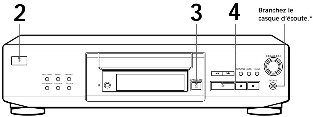 SONY CDP-XE530 - Lecture d'un disque compact - 1