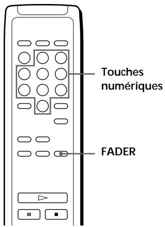 SONY CDP-XE530 - Création d'un fondu enchâné d'entrée ou de sortie - 1