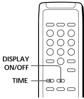 SONY CDP-XE530 - Using the Display - 3