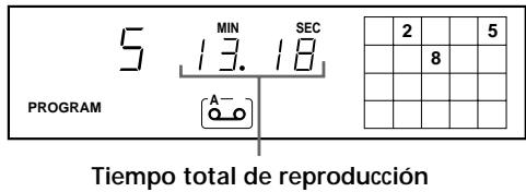 SONY CDP-XE530 - Creación de un programa con el reproductor - 5