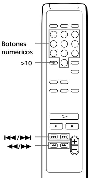 SONY CDP-XE530 - Localización de un temaspecifico o de un punto determinado de un tema - 2