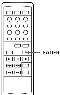 SONY CDP-XE530 - Création d'un fondu enchâné d'entrée ou de sortie - 2