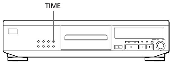 SONY CDP-XE900E - Using the Display - 1