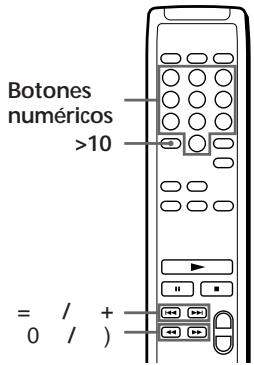 SONY CDP-XE900E - Localización de un temaspecifico o de un punto determinado de un tema - 2