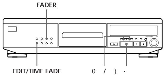SONY CDP-XE900E - Aparicio y desaparicio gradual del sonido - 1