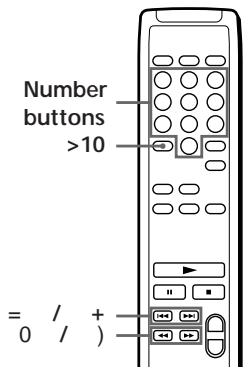 SONY CDP-XE900E - Locating a Specific Track or a Particular Point in a Track - 2