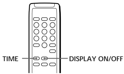 SONY CDP-XE900E - Using the Display - 2