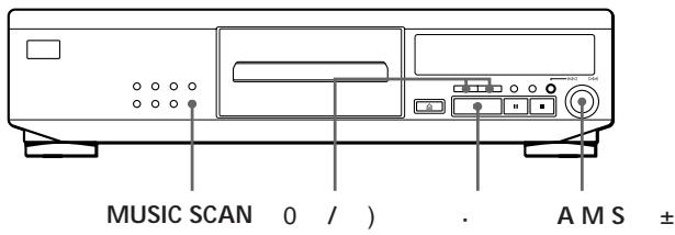 SONY CDP-XE900E - Locating a Specific Track or a Particular Point in a Track - 1