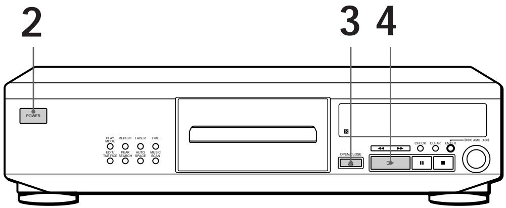 SONY CDP-XE900E - Playing a CD - 1