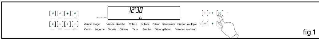 SAUTER SFP970X - - VERROUILAGE DE L'AFFICHEUR - 1