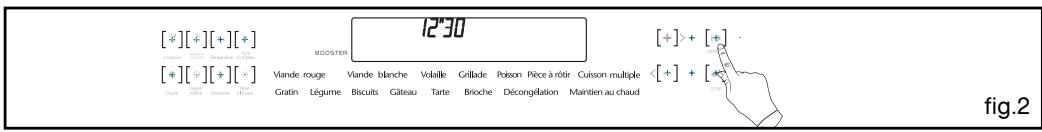 SAUTER SFP970X - - VERROUILAGE DE L'AFFICHEUR - 2