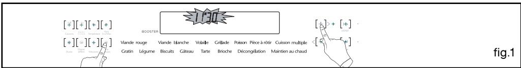 SAUTER SFP970X - Comment régler l'heure ? - 3
