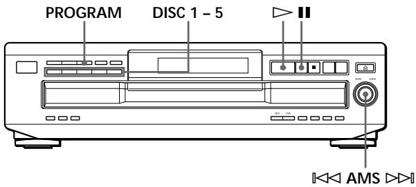 SONY CDP-CE335 - Enregistrement de votre programme musical - 1