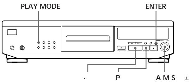 PLAY MODE ENTER . P A M S ±