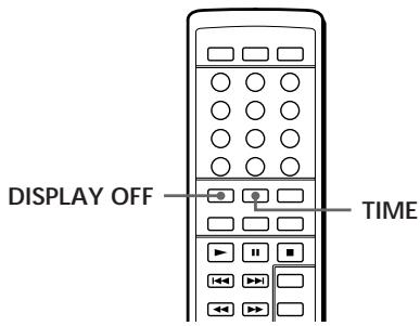 DISPLAY OFF TIME
