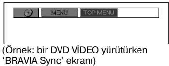SONY DVP-SR600H - 'BRAVIA Sync' ekrani hakkinda - 1