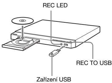 REC LED REC TO USB Zařízení USB