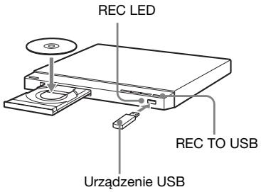 REC LED REC TO USB Urządzenie USB