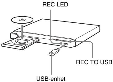 SONY DVP-SR750H - Kopiera en CD eller kopiera datafiler till en USB-enhet - 1