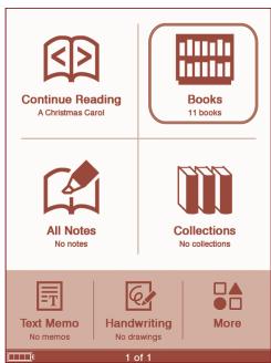 SONY PRS-600 - Reading eBooks - 1