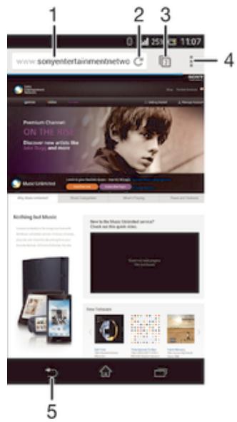 SONY XPERIA Z2,  XPERIA TABLET Z2 10,1 - Pour naviguer avec Google Chrome™ - 1