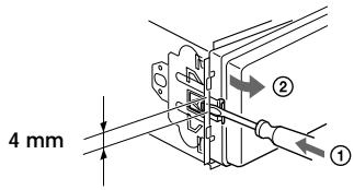 SONY CDX-C5000R - Demontera enhances - 3