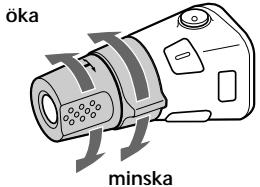 SONY MDX-C8500R - Byta styrriktning - 1