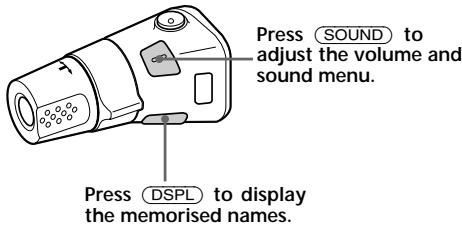 SONY MDX-C8500R - Other operations - 2