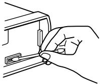 SONY XR-3100R - Rengöra anslutningar - 1
