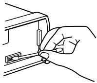 SONY XR-3100R - Limpieza de los conectores - 1