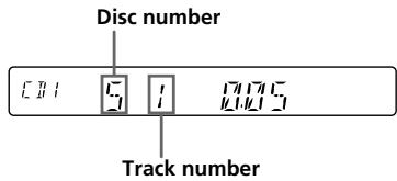 SONY XR-3100R - Switching to other discs - 2