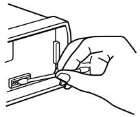SONY XR-5880R - Limpieza de los conectores - 1