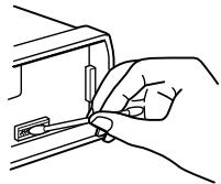 SONY XR-5880R - Limpeza dos conectores - 1