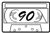 SONY XR-C353 - Cassettes longer than 90 minutes - 2