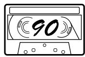 SONY XR-C5109R - Cassettes longer than 90 minutes - 2