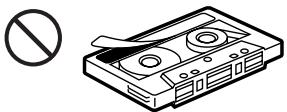 SONY XR-C5109R - Notas sobre as cassetes - 2