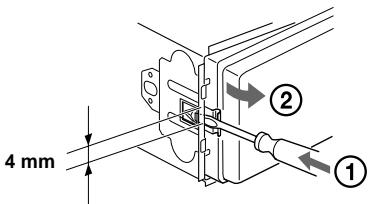 SONY XR-L500 - Demontez l'appareil - 1