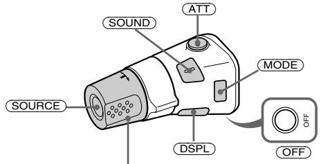 SONY XR-L500 - Using the rotary commander - 3
