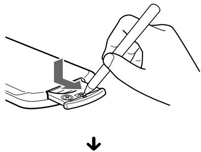 SONY XR-L500 - Sostituzione della batteria al litio - 1