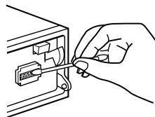 SONY XR-L500 - Aansluitingen schoonmaken - 1