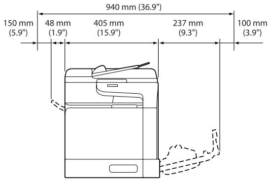 EPSON ACULASER CX37DTN - Vue avant - 1