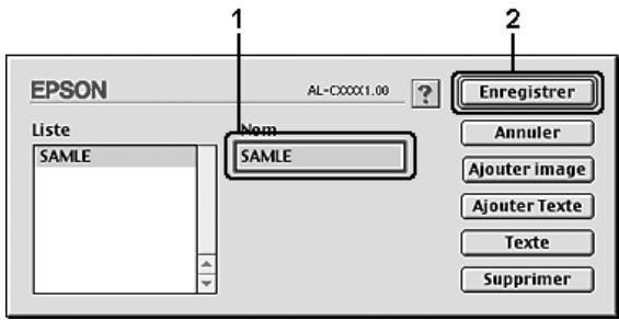 EPSON ACULASER C4200 - Création d'un filigrane - 4