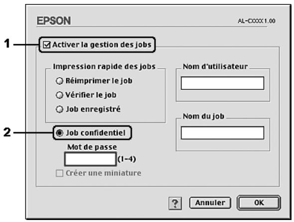EPSON ACULASER C4200 - Pour les utilisateurs de mac OS 9 - 1