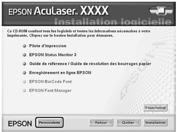 EPSON ACULASER C4200 - Remarque : - 2