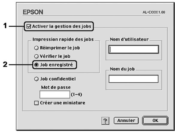 EPSON ACULASER C4200 - Pour les utilisateurs de mac OS 9 - 1