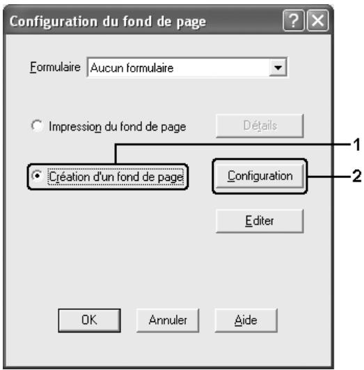 EPSON ACULASER C4200 - Création d'un fond de page - 2